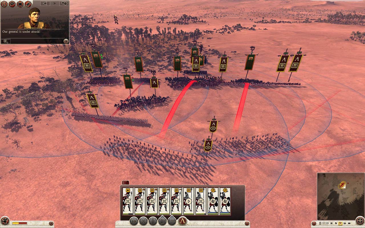Руководство для новичка Total War: Rome 2. Построения (формации). Способы управления юнитами