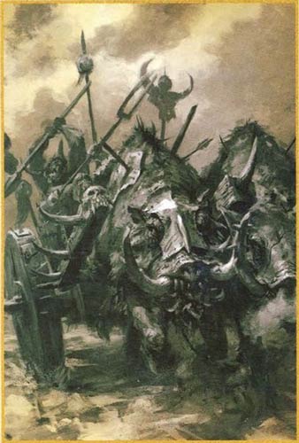 Total War: WARHAMMER. Вангуем на линейку юнитов Зеленокожих (орки, гоблины)