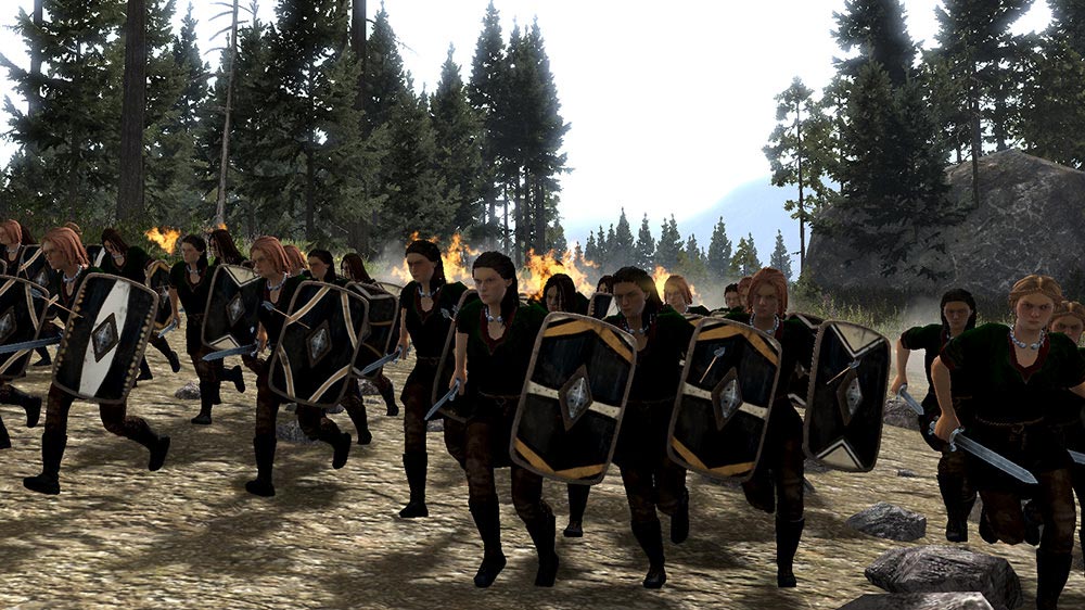 Total War: ARENA - описание апдейта Избранные Воины варваров
