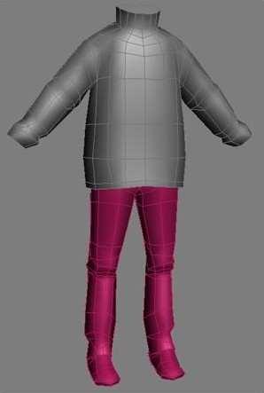 Моделлинг и текстуринг лоу-поли (низко-полигонального) персонажа для игр. Часть 1. Моделлинг (лепка) персонажа.